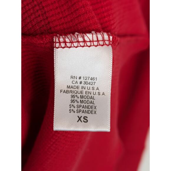 Wildfox Sweater Santa and Elf Knit Christmas Holidays Thermal Red White Size XS - Picture 10 of 13